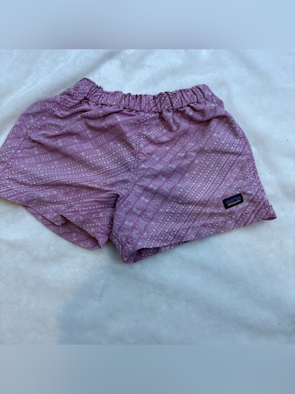 Patagonia Shorts 12-18 months Girls Pink